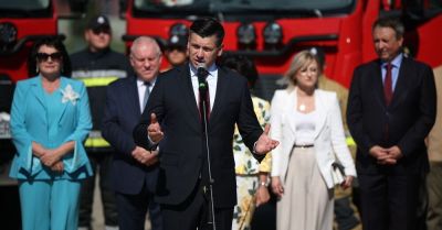 63 wozy strażackie przekazane jednostkom Ochotniczej Straży Pożarnej